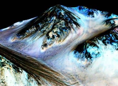 Marte tem fluxos de água durante o verão, divulga Nasa