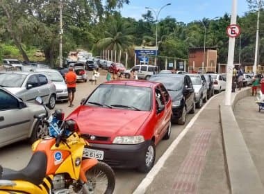 Transalvador notifica mais de 220 condutores por estacionamento irregular durante feriadão