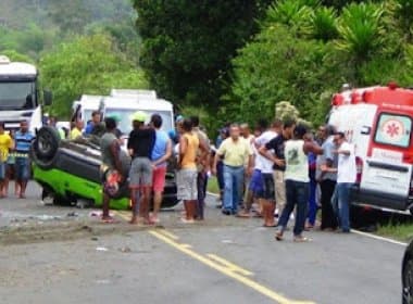 Empresário morre em acidente na BR-420, na cidade de Mutuípe