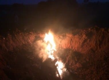 Vídeo mostra ‘cratera’ com avião após acidente que matou executivos do Bradesco