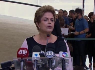 Dilma Rousseff diz que base do pedido de impeachment é o PSDB