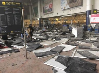 Três explosões atingem aeroporto e estação de metrô em Bruxelas