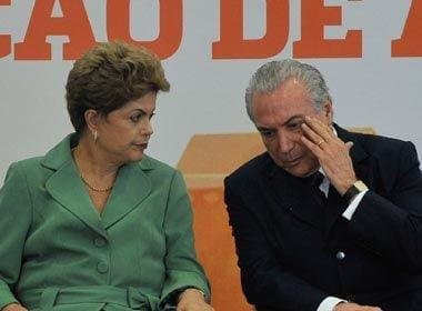 Aliados de Temer contam 80% dos votos para rompimento com Dilma