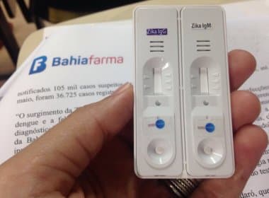 Bahiafarma: Teste rápido permite identificar fase aguda e infecção antiga do zika
