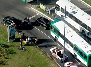 Polícia prende um assaltante de ônibus por dia em Salvador e RMS