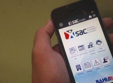 SAC permite agendamento de serviços via aplicativo; anúncio foi feito nesta manhã