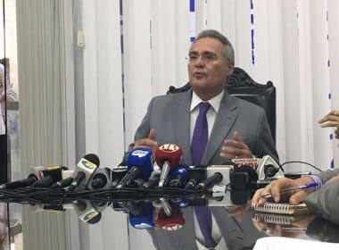 Renan critica ministro da Justiça: ‘Falando mais do que devia’