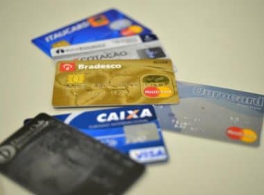 Cartão de crédito é principal meio de endividamento dos baianos, aponta pesquisa
