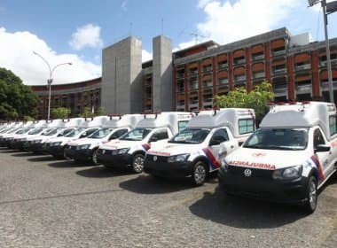 Governo entrega de 48 ambulâncias para municípios baianos