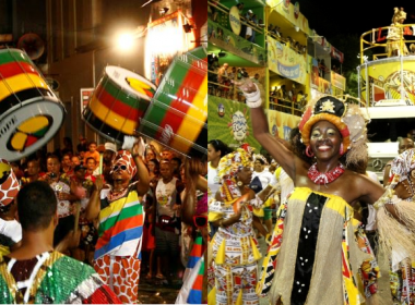 Carnaval de Salvador: Olodum e Ilê Aiyê recebem R$ 300 mil da Bahiatursa