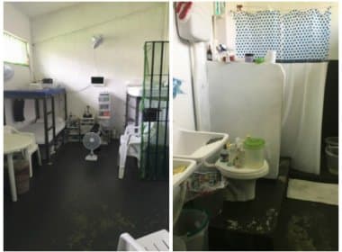 Imagens mostram celas onde estão presos Sérgio Cabral e a esposa Adriana Ancelmo