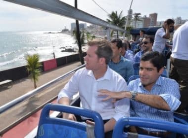 Prefeito e ministro do Turismo discutem apoio a projetos para Salvador