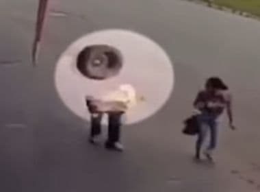 Homem sobrevive após ser atingido por roda de carreta em Minas Gerais; assista