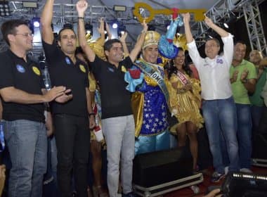 Rei Momo recebe chave da cidade e abre oficialmente o Carnaval de Salvador