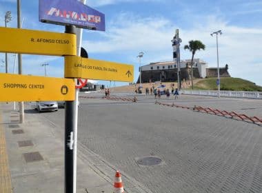  Trânsito será modificado na Barra e permitirá circulação de carros em frente ao Farol