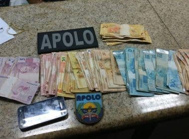Traficante é preso em blitz por tentar subornar policiais com R$ 60 mil