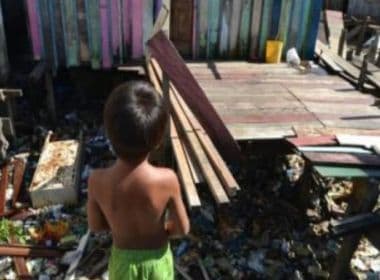 Relatório mostra que 40% das crianças brasileiras entre 0 e 14 anos vivem na pobreza