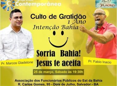 Salvador recebe neste sábado culto de primeira igreja LGBT do Brasil