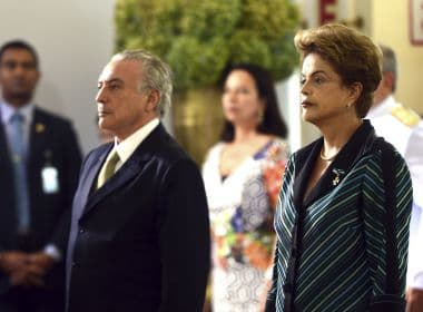 TSE: Em alegações finais, PSDB isenta Temer e acusa Dilma de 'abusos' políticos