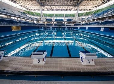 Falta de pessoal especializado atrasa chegada de piscina olímpica a Salvador