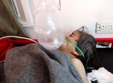 TV divulga vídeo com resgate após suposto ataque químico na Síria; cenas são fortes