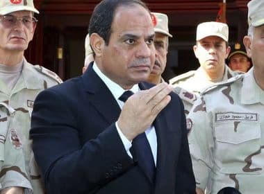Presidente do Egito decreta estado de emergência de três meses após ataques