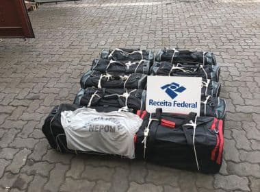 Polícia e Receita Federal apreendem cerca de 280kg de cocaína no porto de Salvador