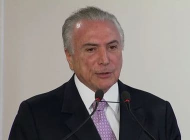 Em dia de depoimento de Lula, Temer pede fim de 'embate de brasileiro contra brasileiro'