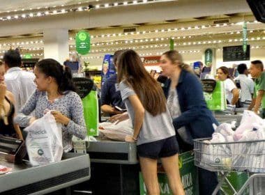 Vendas do varejo na Bahia caem 2,3% em março; acumulado no ano é de 4,9%