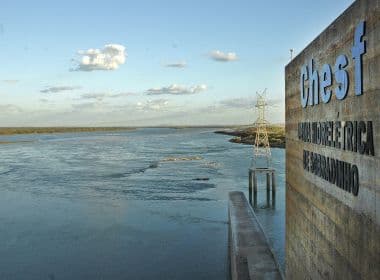 Vazão da barragem de Sobradinho reduz para 600 m³ por segundo, a menor desde 1979