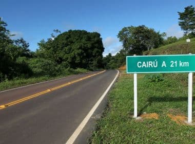 Rodovia entre Cairu e Nilo Peçanha é recuperada; obra custou R$ 8,5 milhões