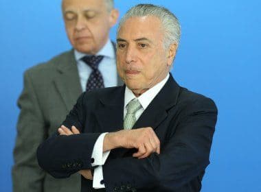 Mais de 82% dos brasileiros querem a renúncia do presidente Michel Temer, diz pesquisa