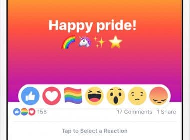 Facebook terá botão 'orgulho' com arco-íris em homenagem à comunidade LGBT
