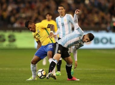 Argentina bate o Brasil em partida amistosa e Tite conhece sua primeira derrota