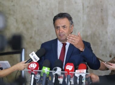 Senado suspende pagamento de salário e retira benefícios de Aécio Neves