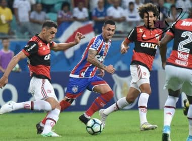 Bahia perde para o Flamengo e chega ao quinto jogo sem vencer no Brasileirão