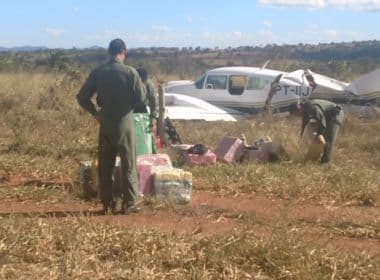 Avião com 500 kg de cocaína é interceptado em operação da FAB com a PF em Goiás