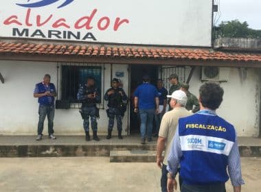 Prefeitura interdita Salvador Marina por falta de licença ambiental