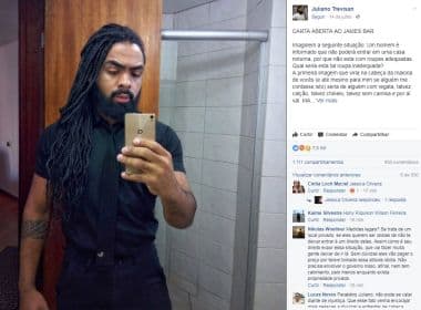 Homem negro é barrado em bar de Curitiba por estar 'parecendo segurança'