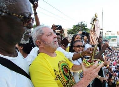 Caravana Lula: PT conquista votos da maioria dos baianos desde o 1º turno de 2002