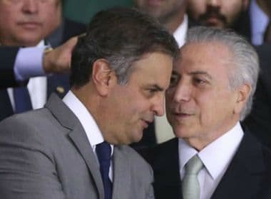 Temer convida Aécio para jantar no Jaburu; intenção foi manter PSDB na base do governo