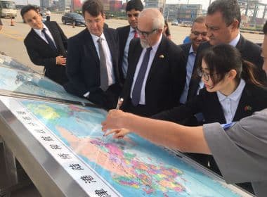 Rui retribui visita a Tianjin, cidade com maior porto marítimo do norte da China