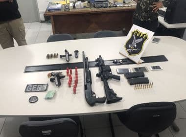 Polícias da BA e SE apreendem fuzil AR15 com quadrilha responsável por homicídios 