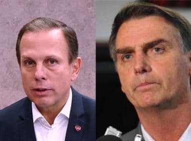 Pré-candidatos a Presidência, Doria e Bolsonaro participam do Círio de Nazaré