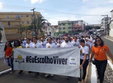 Caminhada em direção à Igreja do Bonfim encerra Semana Nacional do Trânsito na Bahia