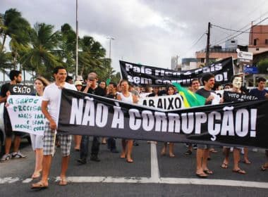 Mais de 80% dos brasileiros acham que pessoas comuns podem combater a corrupção