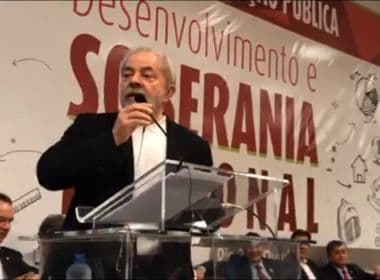 Lula diz que está 'lascado' com processos e quer pedido de desculpa de Moro