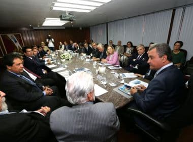 Governador apresenta projetos em reunião com embaixadores europeus