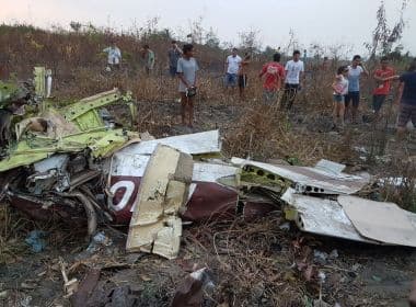 Avião cai no Pará e deixa 5 mortos; voo comemorava Dia do Aviador