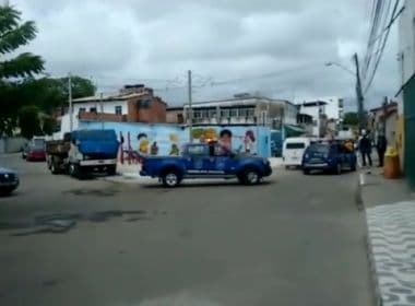 Moema acusa prefeitura de Salvador de tentar destruir obra em Lauro de Freitas